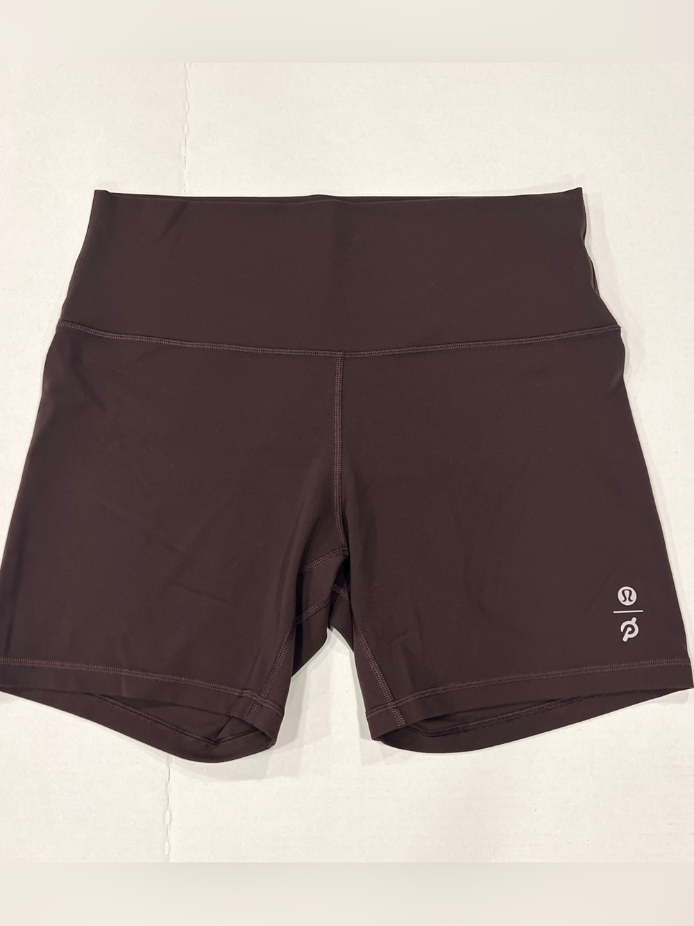 Lululemon x Peloton Brown Align Biker Shorts